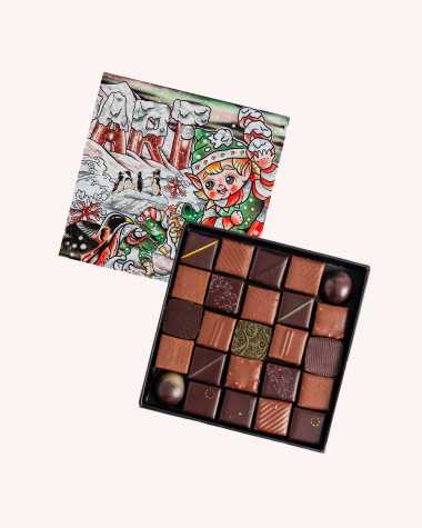 Coffret de Noël - 25 chocolats