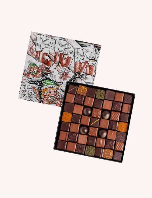 Coffret de Noël - 49 chocolats